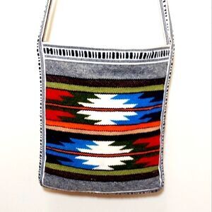 Aztec Crossbody Sack   